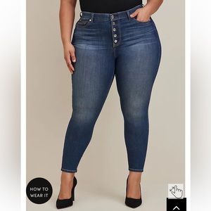 Torrid Bombshell Skinny Jeans